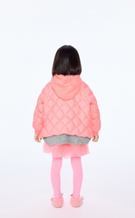 Down Coat / jnby by JNBY Colorblock Patchwork Hooded Down Coat