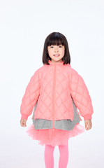 Down Coat / jnby by JNBY Colorblock Patchwork Hooded Down Coat