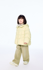 Down Coat / jnby by JNBY Loose Deconstructed Mid-Length Down Coat