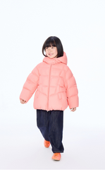 Down Coat / jnby by JNBY Loose Deconstructed Mid-Length Down Coat