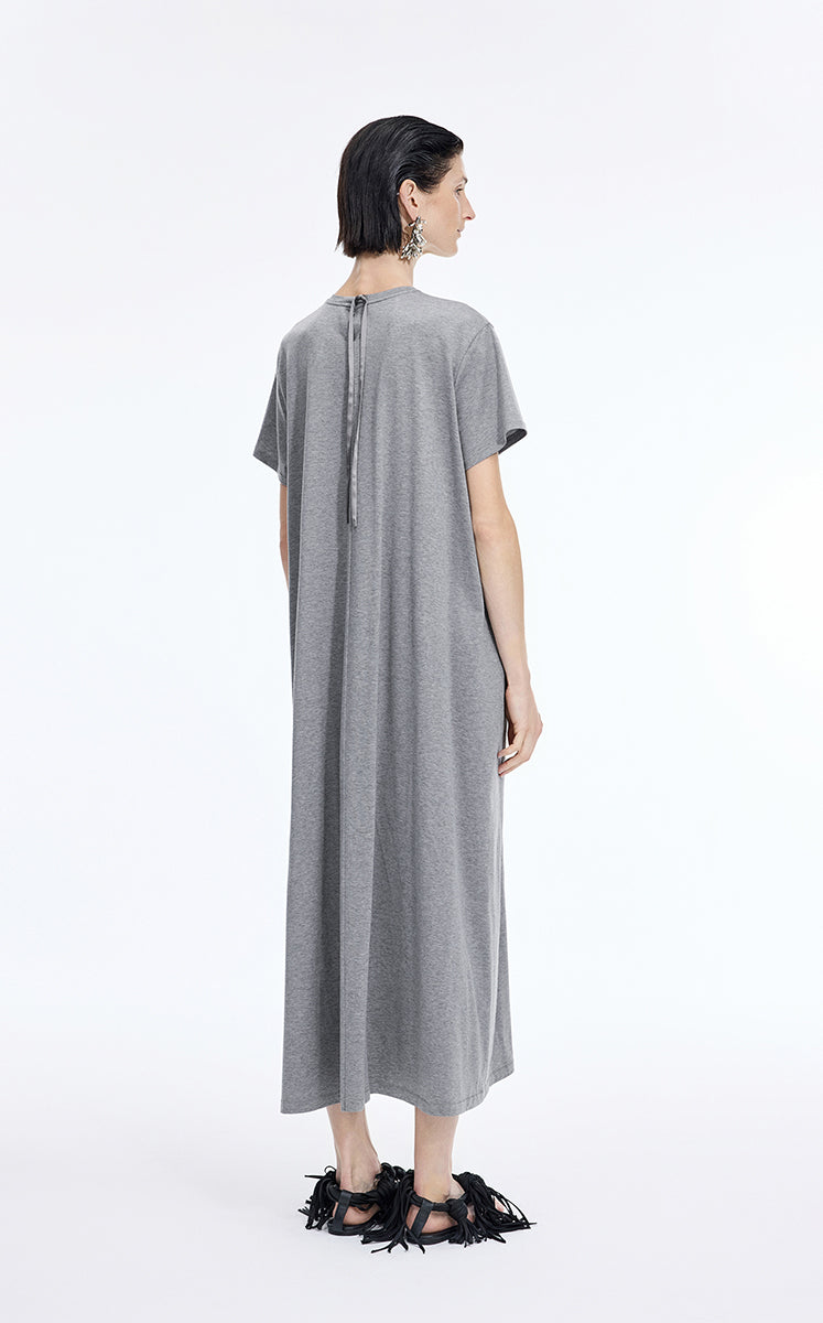 Dress / JNBY Cotton A-Line Short Sleeve Dress