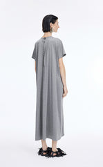 Dress / JNBY Cotton A-Line Short Sleeve Dress
