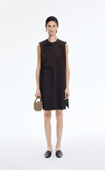 Dress / JNBY Floral Embroidered Cotton Sleeveless Dress