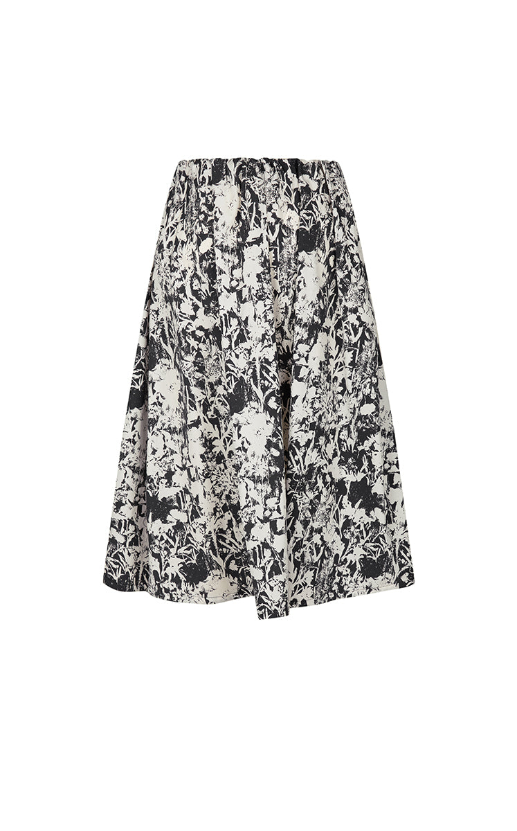 Dress / JNBY Floral Strapless A-Line Dress