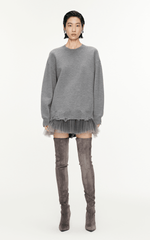 Dress / JNBY Long-Sleeved Sweater Wool Dress