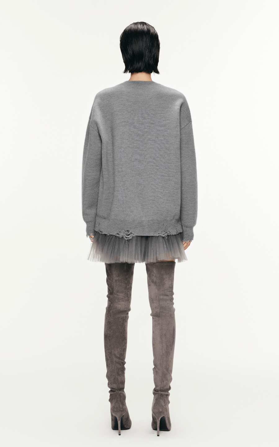 Dress / JNBY Long-Sleeved Sweater Wool Dress