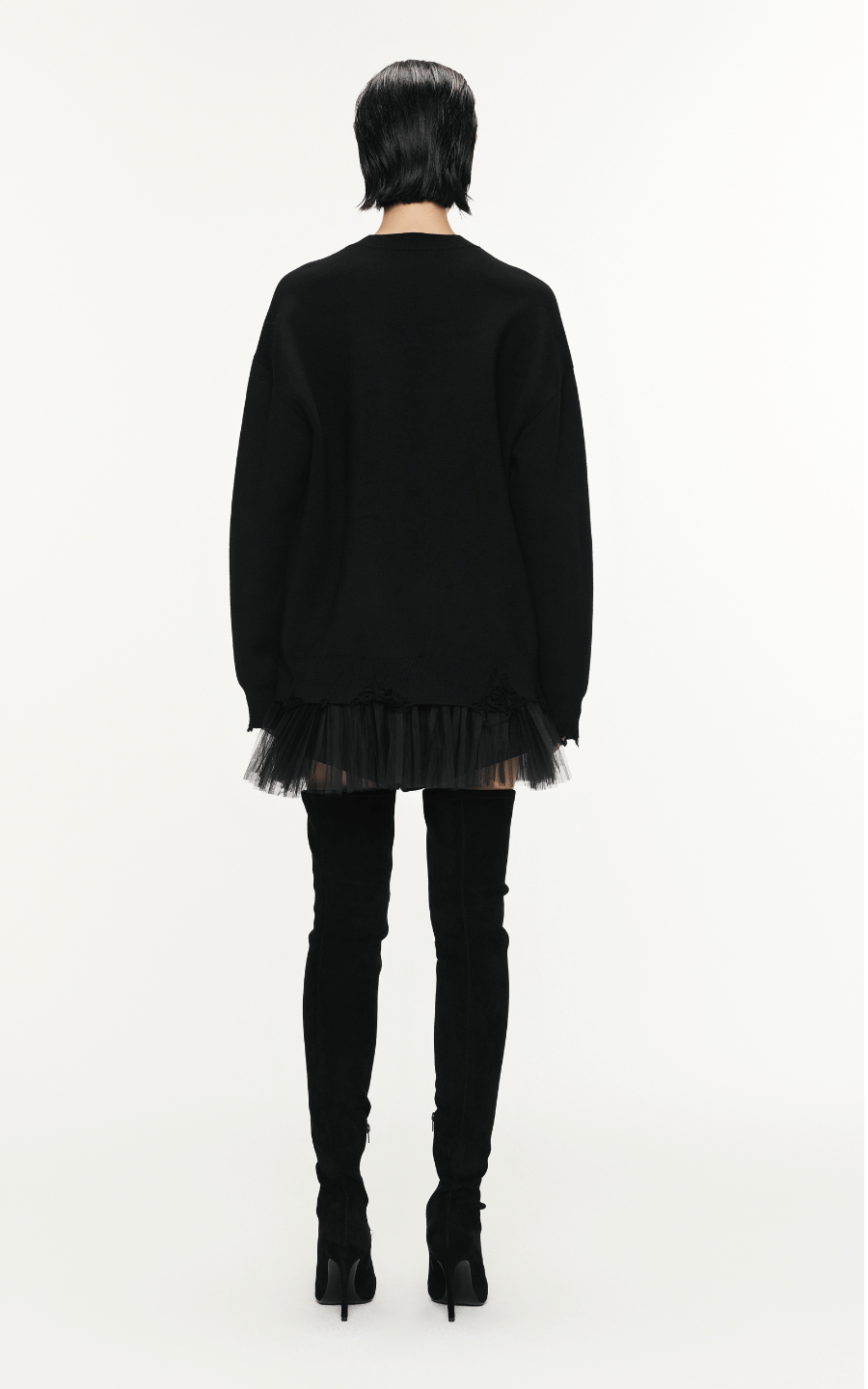 Dress / JNBY Long-Sleeved Sweater Wool Dress