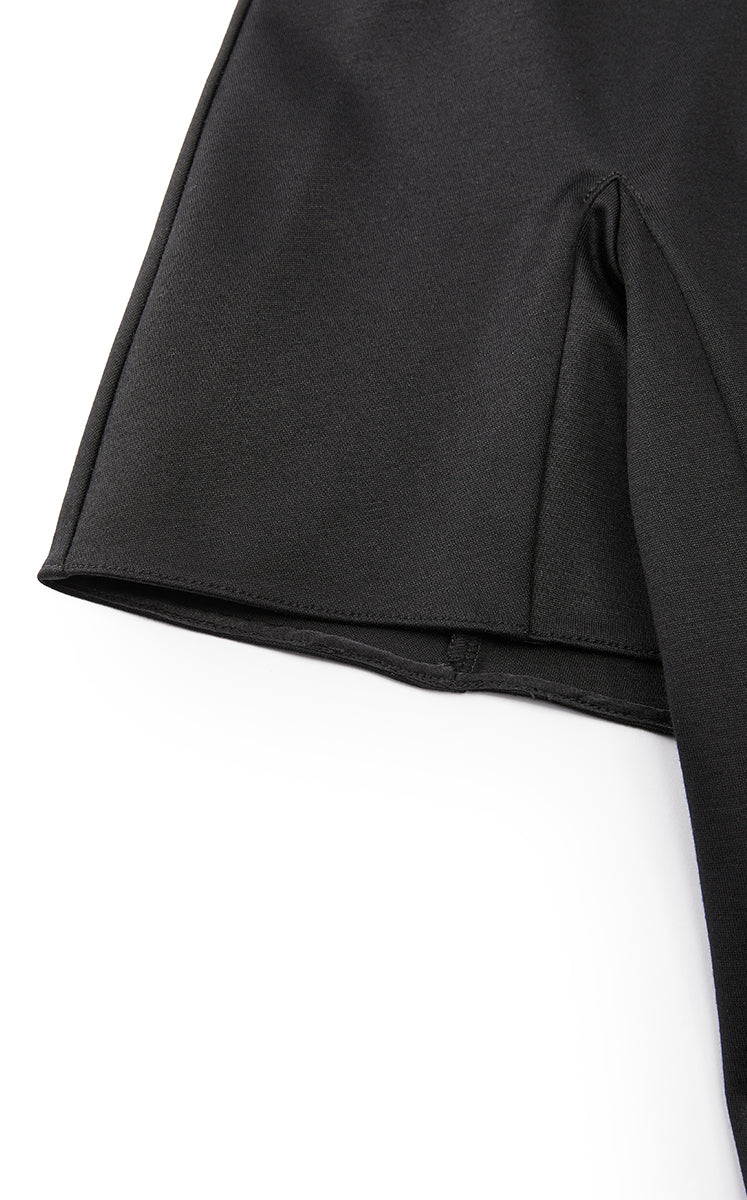 Dress / JNBY Lyocell Blend A-Line Short Sleeve Dress