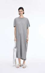 Dress / JNBY Mercerized Cotton Short Sleeve Maxi Dress
