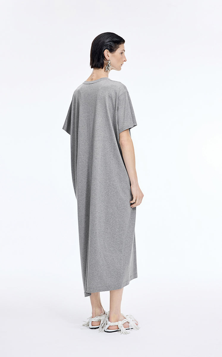 Dress / JNBY Mercerized Cotton Short Sleeve Maxi Dress