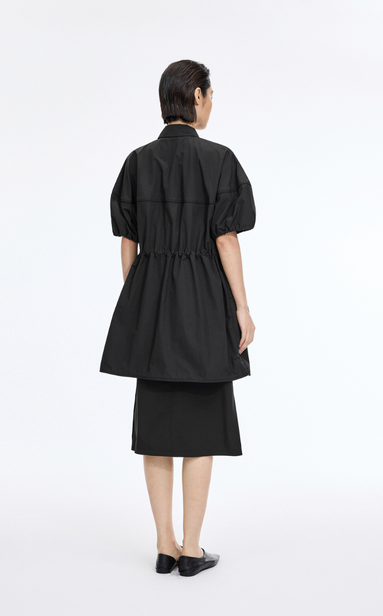 Dress / JNBY Oversized Drawstring Shirt Dress