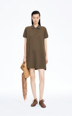 Dress / JNBY Relaxed Polo-Collar A-Line Dress