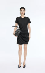 Dress / JNBY Ruched Waist Cotton-Blend Dress