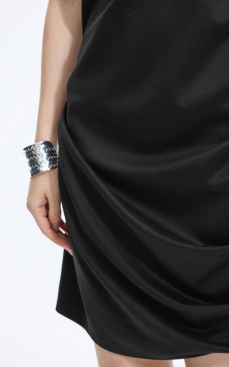 Dress / JNBY Ruched Waist Cotton-Blend Dress