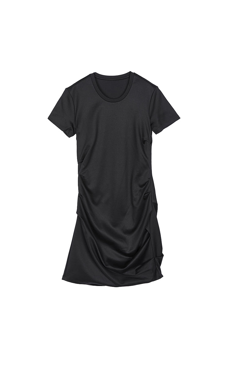 Dress / JNBY Ruched Waist Cotton-Blend Dress