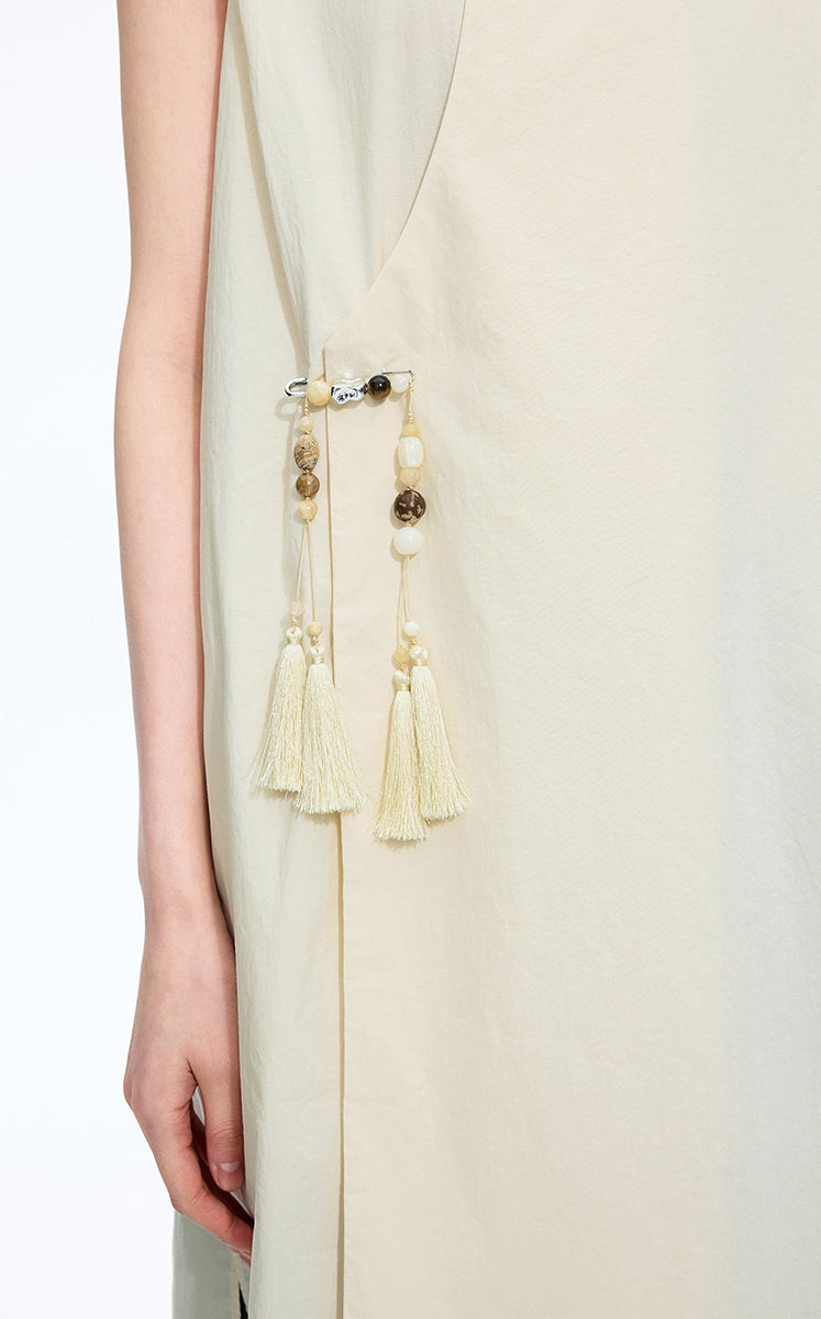 Dress / JNBY Silk-Cotton Sleeveless A-Line Dress