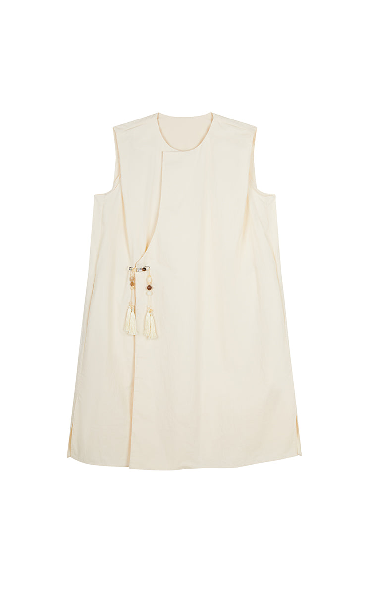 Dress / JNBY Silk-Cotton Sleeveless A-Line Dress