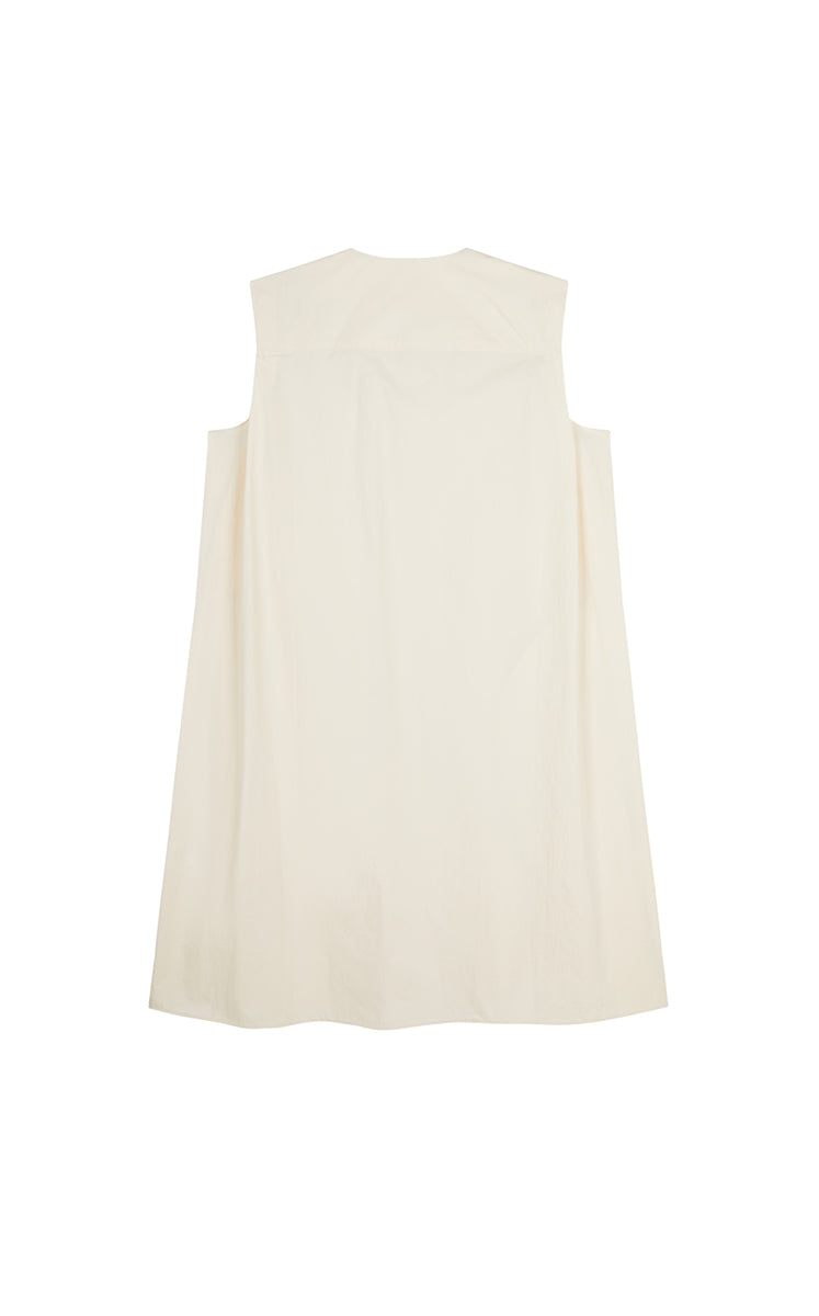 Dress / JNBY Silk-Cotton Sleeveless A-Line Dress