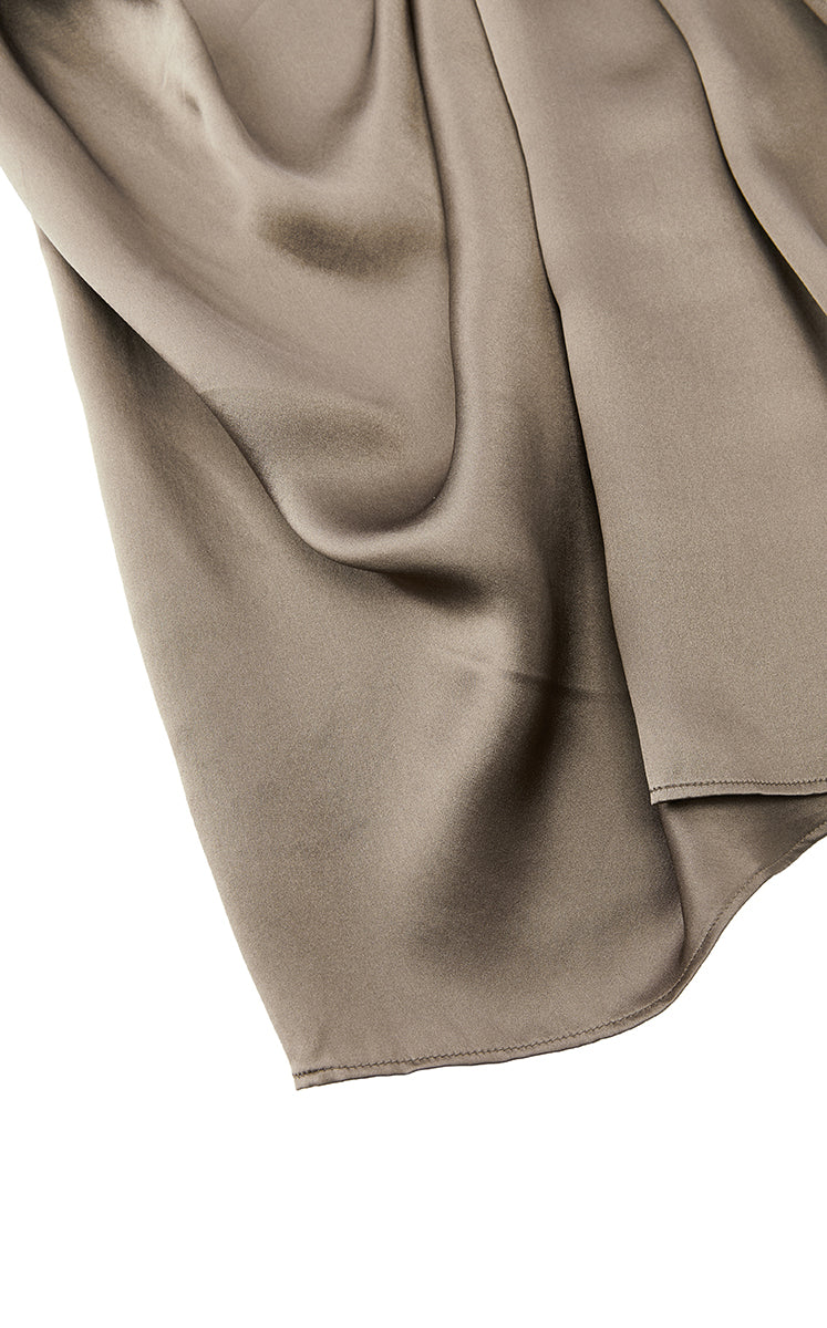 Dress / JNBY Silk Satin Sleeveless Dress