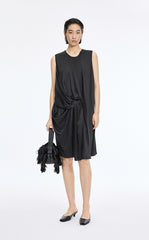 Dress / JNBY Silk Satin Sleeveless Dress