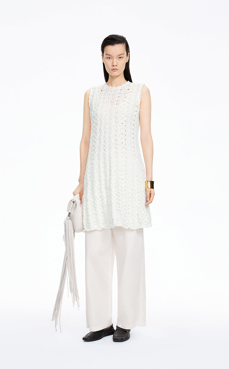 Dress / JNBY Sleeveless Knit A-Line Dress