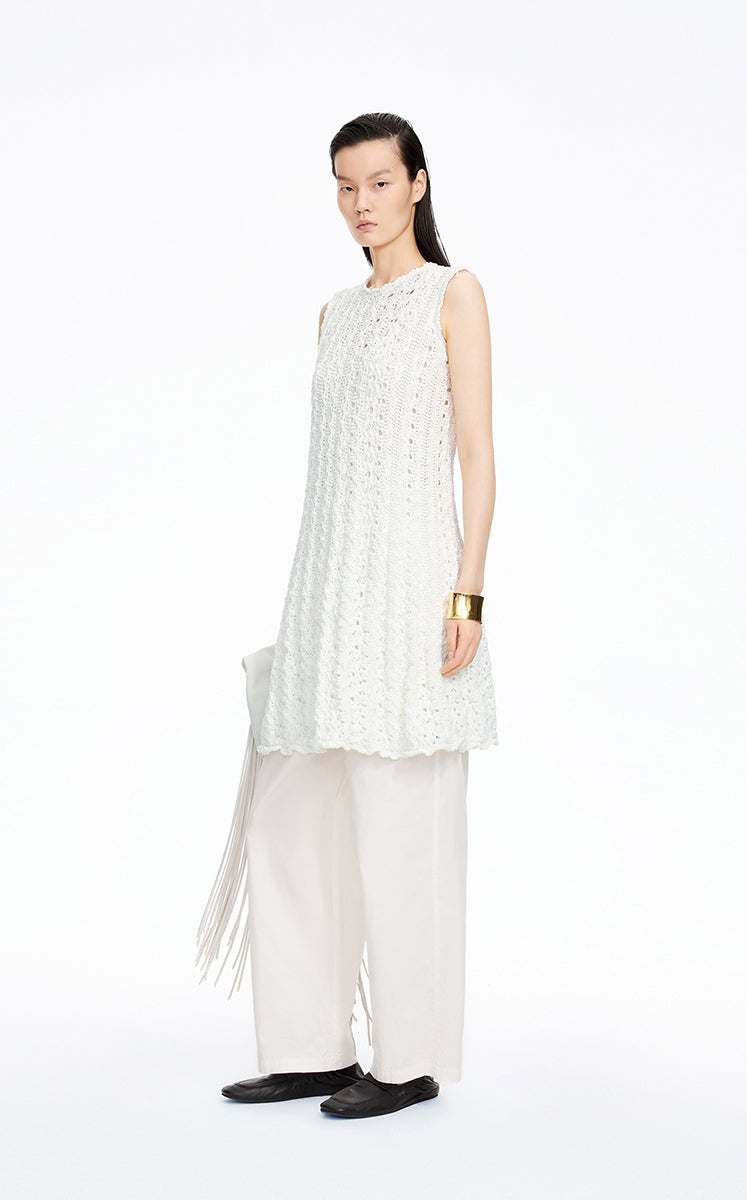 Dress / JNBY Sleeveless Knit A-Line Dress