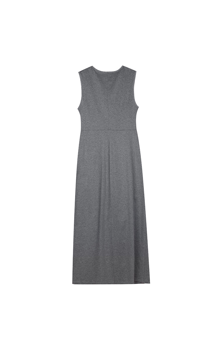 Dress / JNBY Twisted Waist Cotton Maxi Dress