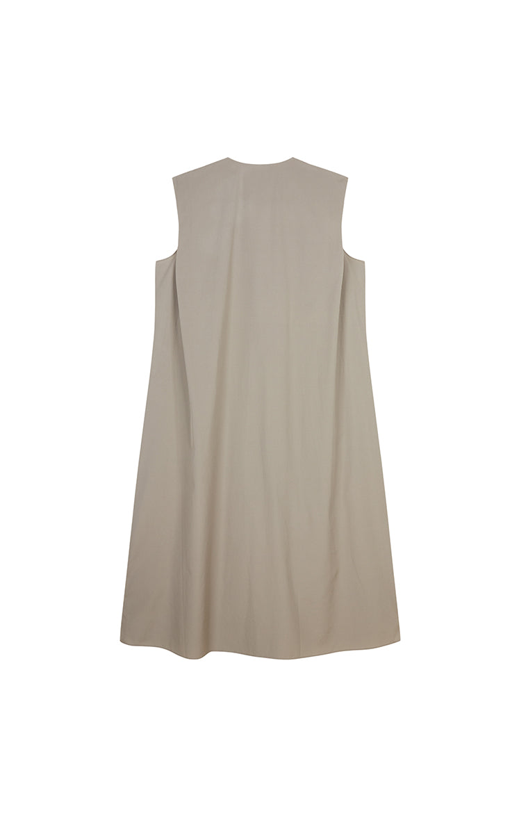 Dress / JNBY Voluminous Poplin Sleeveless Dress