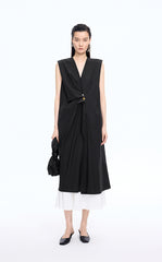 Dress / JNBY Voluminous Poplin Sleeveless Dress