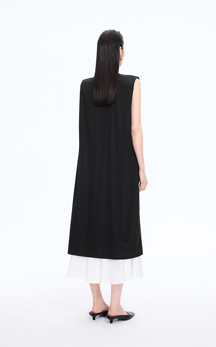 Dress / JNBY Voluminous Poplin Sleeveless Dress