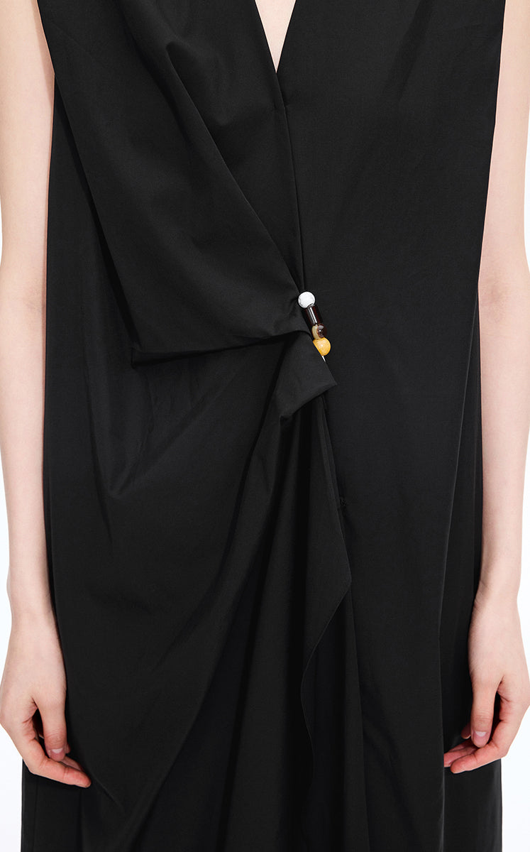Dress / JNBY Voluminous Poplin Sleeveless Dress