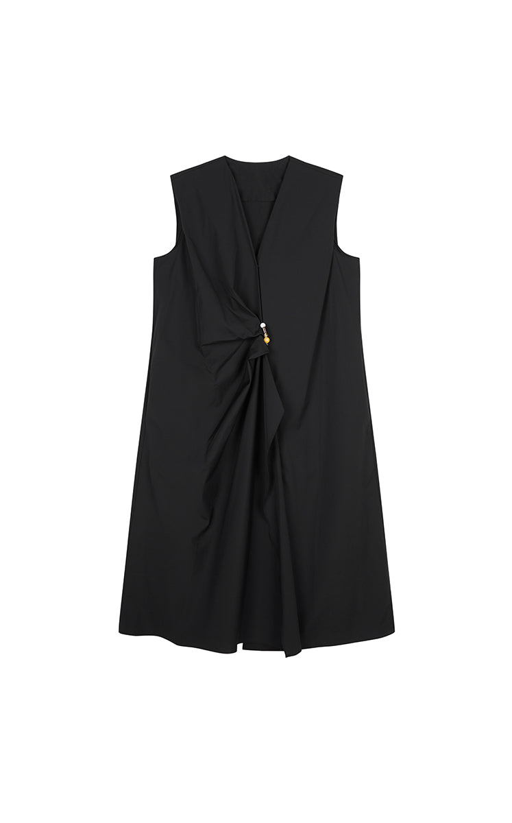 Dress / JNBY Voluminous Poplin Sleeveless Dress