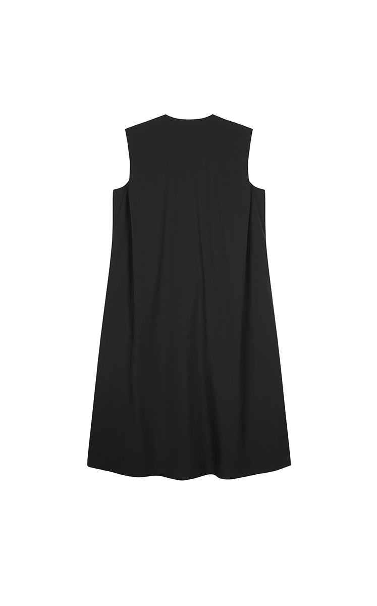 Dress / JNBY Voluminous Poplin Sleeveless Dress
