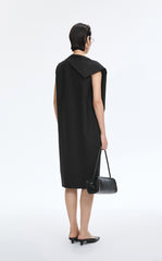 Dress / JNBY Wool Blend Deconstructed Sleeveless Dress