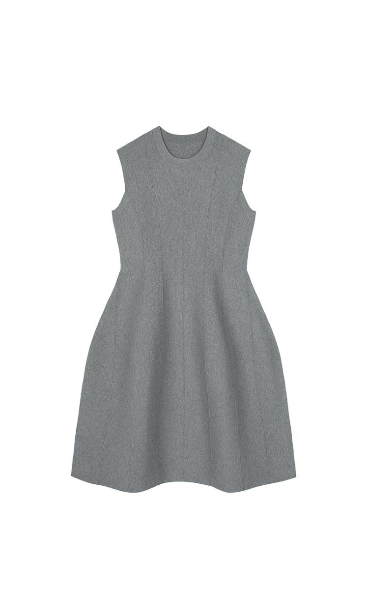 Dress / JNBY X-Line Sleeveless Cotton Dress