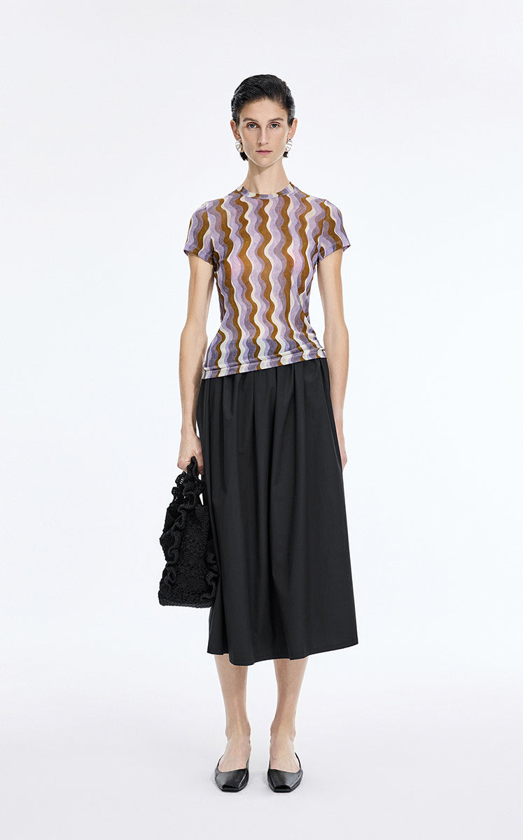 Dress / JNBY Cotton Poplin Strapless Dress