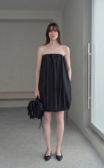 Dress / JNBY Cotton Poplin Strapless Dress