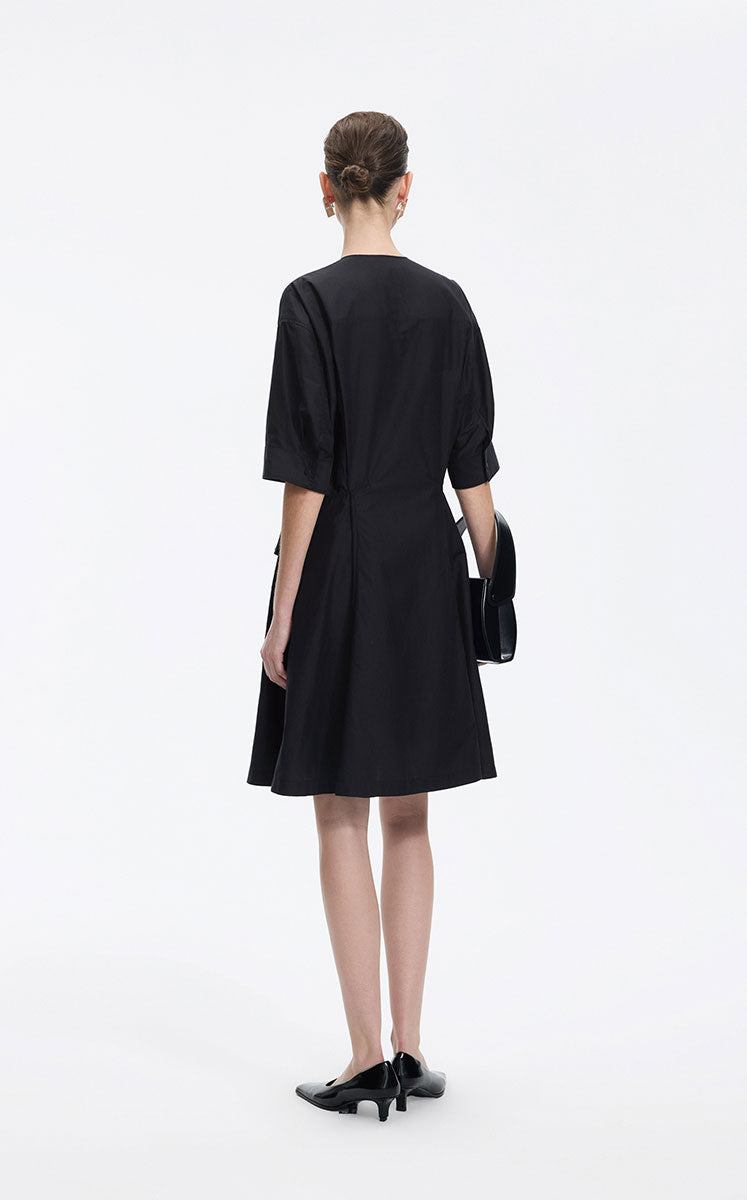 Dress / JNBY Cotton Poplin X-Silhouette Dress