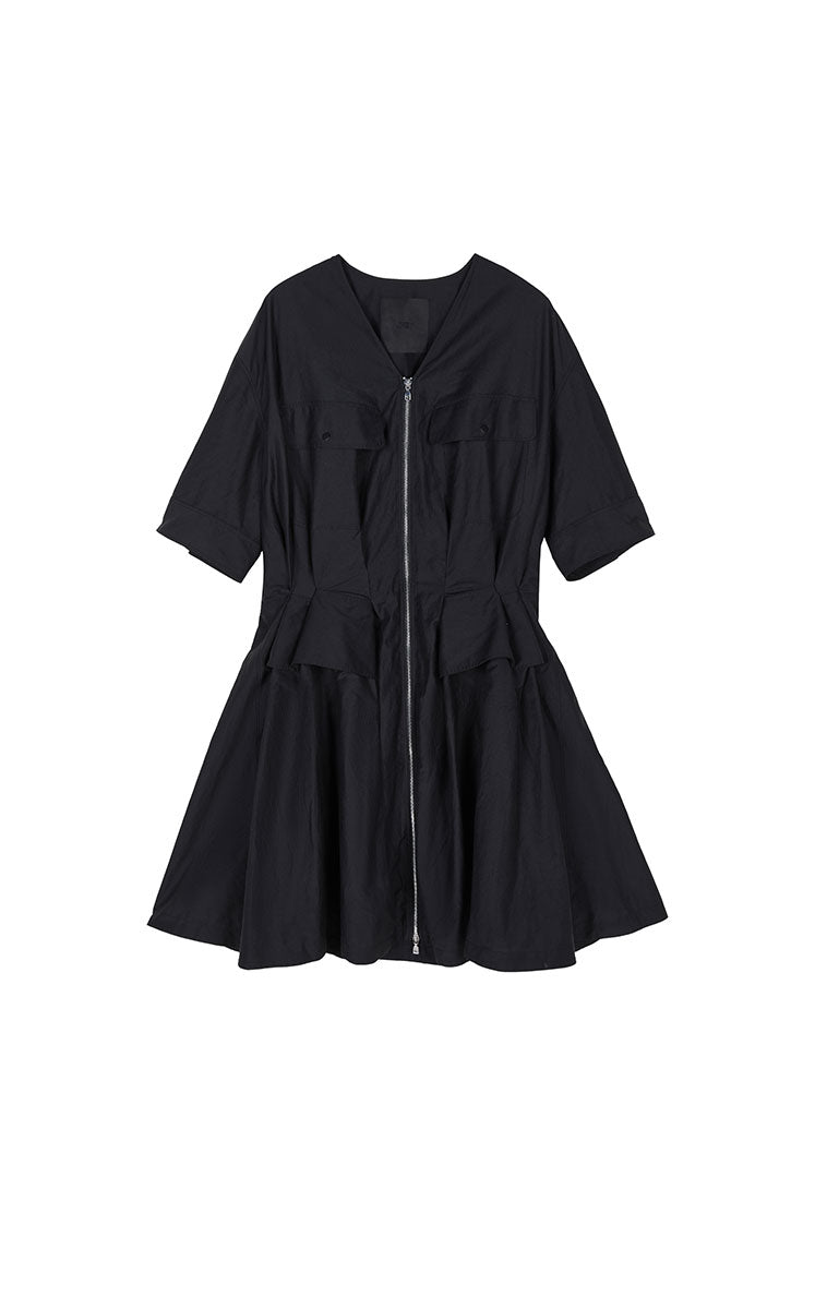 Dress / JNBY Cotton Poplin X-Silhouette Dress