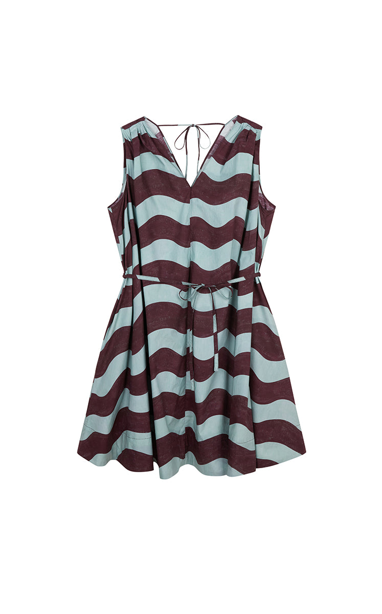 Dress / JNBY Pop Stripe Sleeveless Dress