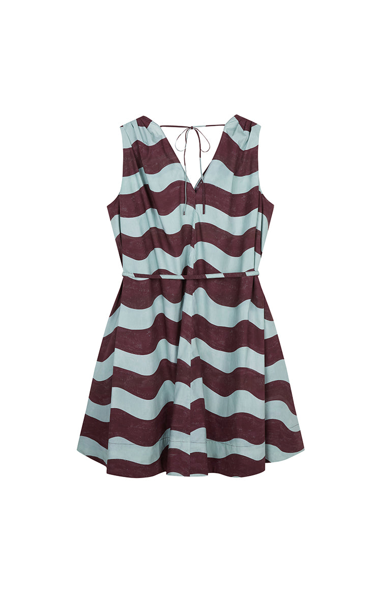 Dress / JNBY Pop Stripe Sleeveless Dress