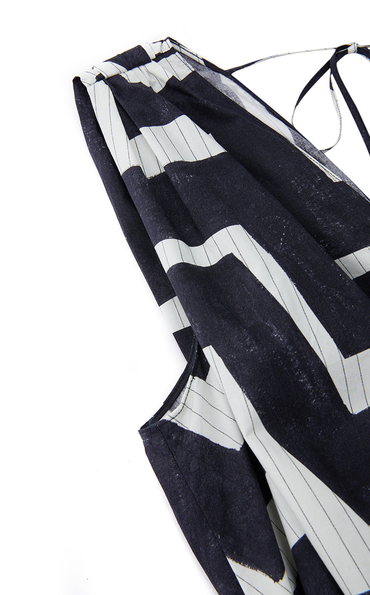 Dress / JNBY Pop Stripe Sleeveless Dress