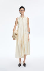 Dress / JNBY Silk-Blend Fishtail Shirt Dress