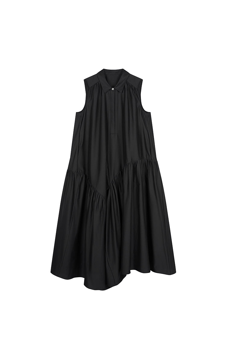 Dress / JNBY Silk-Blend Fishtail Shirt Dress