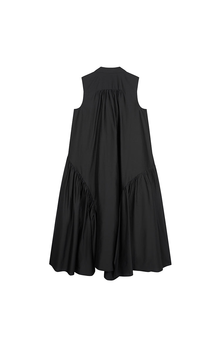 Dress / JNBY Silk-Blend Fishtail Shirt Dress