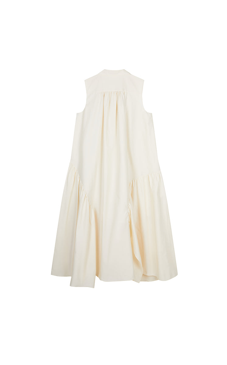 Dress / JNBY Silk-Blend Fishtail Shirt Dress