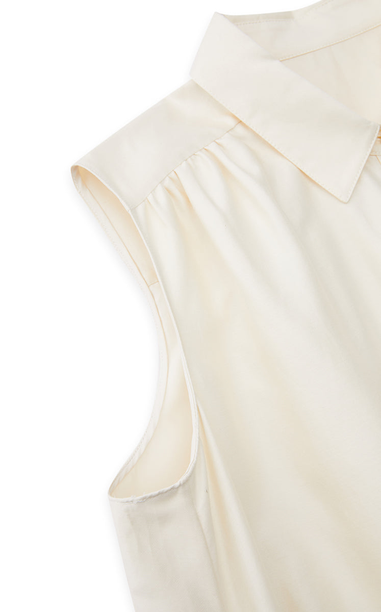 Dress / JNBY Silk-Blend Fishtail Shirt Dress