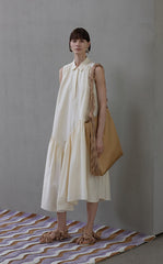 Dress / JNBY Silk-Blend Fishtail Shirt Dress