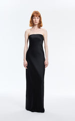 Dress / JNBY Silk Strapless Maxi Dress