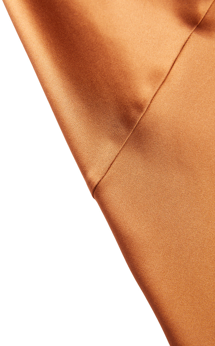 Dress / JNBY Silk Strapless Maxi Dress